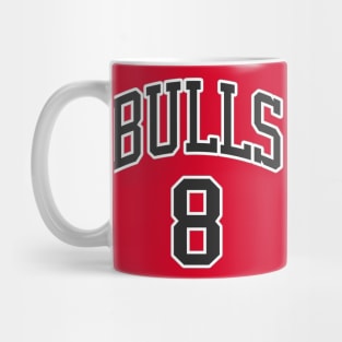 Bulls No. 8 Mug